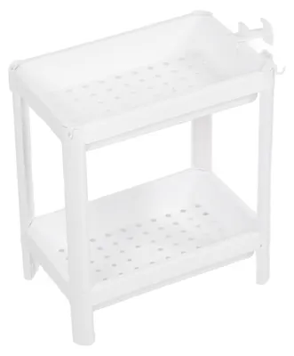 Produktbild von Badezimmer Turmregal Kunststoff Organizer mit Regalen