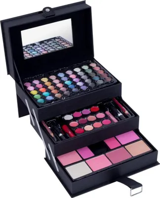 Produktbild von Kosmetikkoffer Zmile Vegan Tiered Black Kosmetikkoffer - 4038432014452