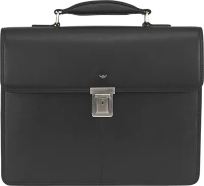 Produktbild von Golden Head Aktentasche Umhängetasche mit Laptopfach Polo Business Bag Black schwarz
