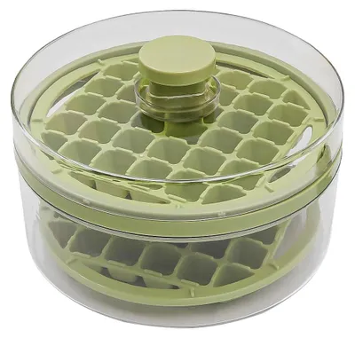 Produktbild von Eiswürfelformen mit Deckel - 64 Stück für Cocktails und Säfte