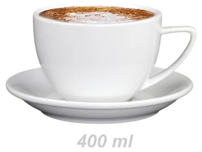 Produktbild von 2-tlg. Milchkaffee-Tassen Set 0,40 l "ConForm" Holst Porzellan/Germany