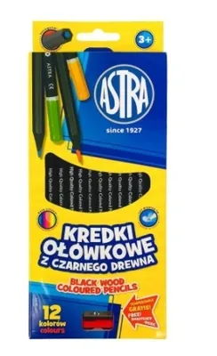 Zdjęcie produktu dla Astra, Kredki owkowe, 12 kolorw