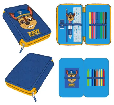 Produktbild von Paw Patrol Chase Doppeltes Federmä ppchen