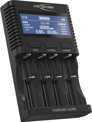 Zdjęcie produktu dla Ładowarka ANSMANN do akumulatorów NiMH i Li-Ion, złącze USB