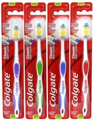 Obrázok produktu pre Klasická zubná kefka Colgate, Vynikajúce čistenie, Stredná tvrdosť