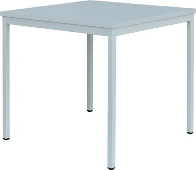 Produktbild von Schreibtisch Besprechungstisch Büromöbel Computertisch 75 x 80 x 80 cm lichtgrau