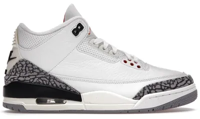 Image de Air Jordan 3 - White Cement Reimagined, DN3707-100, Größe : 46