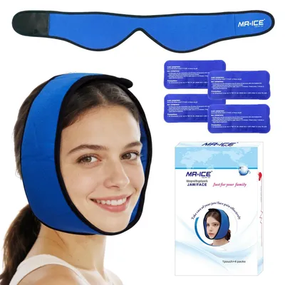 Image de Sachets de gel réutilisables pour le froid et le chaud, conçus pour soulager la douleur