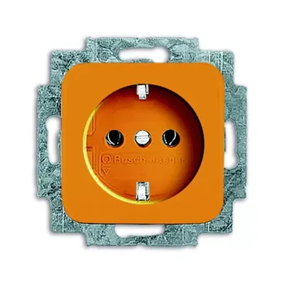 Produktbild von Busch-Jaeger 4011395195000, Typ F, 2P+E, Orange, 250 V, 16 A