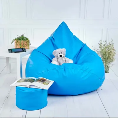 Produktbild von Sitztasche + Fußstütze blau  groß