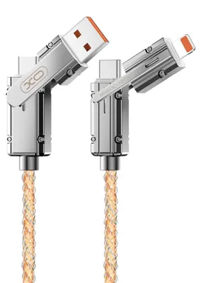 Productafbeelding van Xo Xonb276 USB-A naar USB-C kabel, zilver, zilver, one size