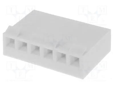 Zdjęcie produktu dla 2 sztuki złączki kablowe, płytka z wtykiem 3,96 mm, gniazdo 396, 6 pinów, model 09-50-8061, producent Signteck