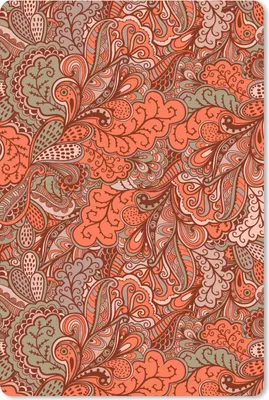 Produktbild von MuchoWow® Mauspad Mousepad Vintage - Flora - Muster 18x27 cm - Mousepads - Maus Mat - Pad - Mausunterlage