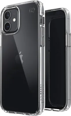 Produktbild von Speck Presidio Perfect Clear, Cover, Apple, iPhone 12 Pro, iPhone 12, 15,5 cm (6.1"), Transparent