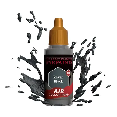 Produktbild von The Army Painter Warpaints Air: Raven Black, Schwarz, Acrylfarbe, Flüssigkeit, 1 Stück(e)