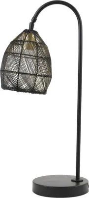Produktbild von Light & Living - tischlampe - Meya - schwarz - metall - E27 - 1859612