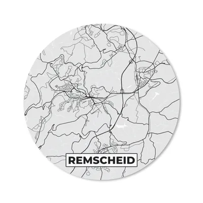 Produktbild von MuchoWow® Mauspad Mousepad Karte - Remscheid - Karte - Deutschland 40x40 cm - Mousepads - Maus Mat - Pad - Mausunterlage - Schreibtisch Accessoires