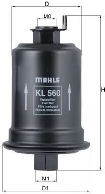 Produktbild von Kl560 Kraftstofffilter Fuer Toyota