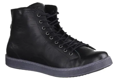 Immagine prodotto di Andrea Conti 0344900000: Scarpe da donna, stivali, sneakers alte, in pelle, colore nero. Scarpe da donna: stivaletti/stivali alla moda, colore nero, in pelle