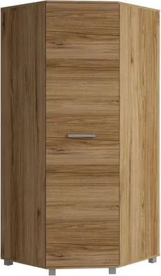 Obrázek produktu pro Rohová šatní skříň 90 cm ANDOVER - dub catania