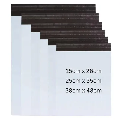 Produktbild von Versandtasche Folienversandtaschen Verschiedene Größen Versandbeutel Versandtüten
