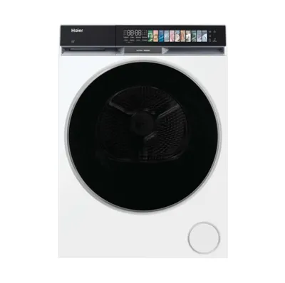 Produktbild von Haier HD90-A687U1, Freistehend, Frontlader, Wärmepumpe, Weiß, Berührung, Rechts