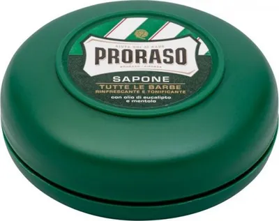 Produktbild von PRORASO - Rasierseife im Tiegel mit Menthol 75 ml