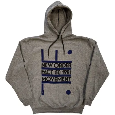 Produktbild von New Order Movement Grey L Hoodie
