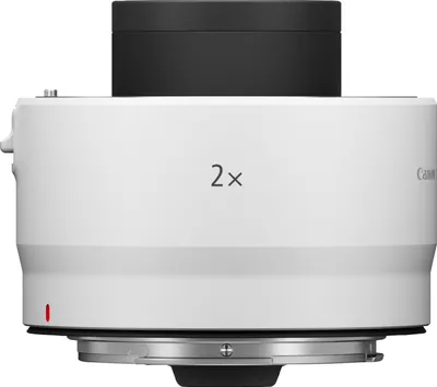 Produktbild von Canon Extender RF 2x, Canon RF, Canon RF, Schwarz, Weiß, 2x, 340 g, 71,2 mm