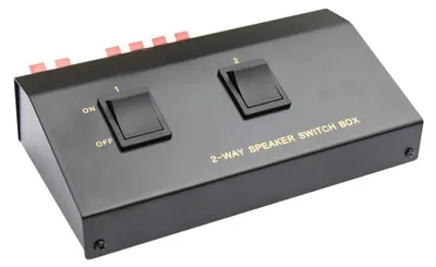 Produktbild von Good Connections Lautsprecher-Umschaltbox 2-fach
