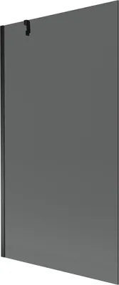 Produktbild von Mexen Next 1-Flügel-Badewannenwand 100 x 150 cm, Graphit, Schwarz - 895-100-000-00-40-70