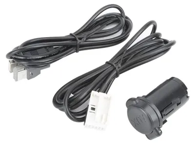 Audiokabeladapter AUX-IN USB für Peugeot 307–508, RD43/45