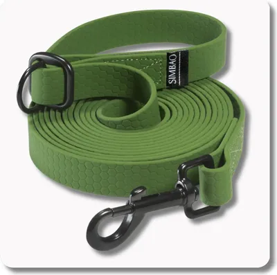 Zdjęcie produktu dla Regulowana smycz wodoodporna KHAKI - 7m, 82MM - pies 25-50kg