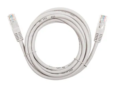 Produktbild von Hamlet Ethernet-Kabel Cat5e 3 Meter RJ45 Stecker-Stecker UTP Grau HCB30UTP5E