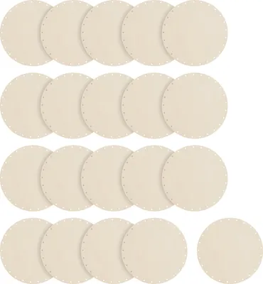 Produktbild von VBS XXL Peddigrohr Böden Rund 20 Stk 3 mm Flechtmaterial für Bastelprojekte