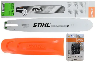 Produktbild von Stihl Führungsschiene 30030086813 40cm 0,325'1,6mm+1xStihl 36860000067 Halbmeisselkette 40cm 325'1,6mm +Stihl Schutz 9175