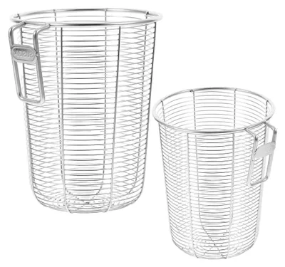 Produktbild von 2-teiliges Edelstahl Besteckhalter Set mit Abtropfsystem für Essstäbchen und Löffel, spülmaschinengeeignet