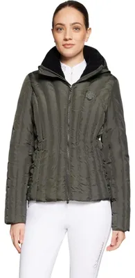Image de Samshield Steppjacke Damen Courchevel HW 2025 Daunenjacke Dark Forest