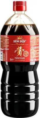 Produktbild von Sen Soy | Teriyaki-sauce - 1 L - Japanische Marinade - Mit Ananas - Mit Ingwer