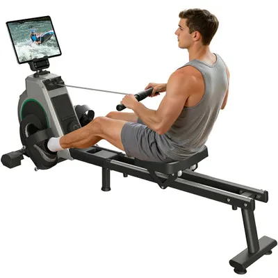 Produktbild von Formill QK530 Magnetisches Rudergerät, 16 Widerstandsstufen, 10 kg Schwungrad, Bluetooth-App, LCD-Display, bis 160 kg belastbar