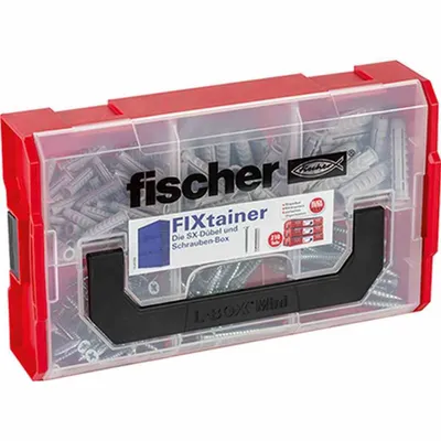 Obrázok produktu pre FIXtainer - box na hmoždinky a skrutky SX (210 dielov)