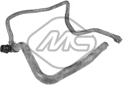 Produktbild von Metalcaucho Kühlerschlauch Wasserschlauch für CITROËN C5 I (DC) 09222