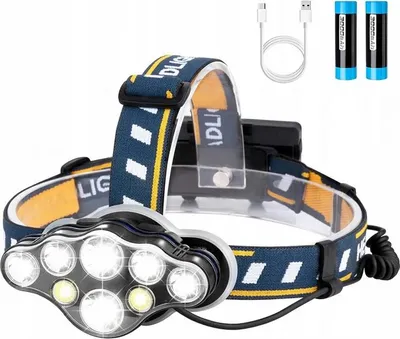 Obrázek produktu pro Genetic 1249 Čelovka LED Dioda 7 x LED CREE T6 7000 lm