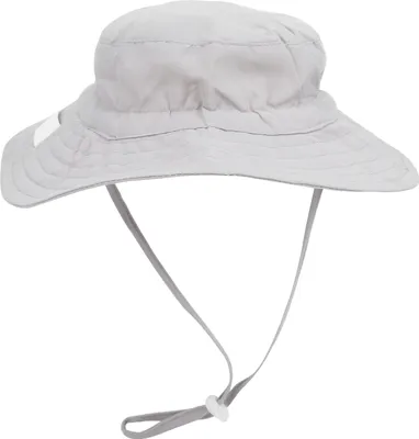 Produktbild von Kinder-Sonnenhut mit verstellbarem, winddichtem Riemen, bedruckte Strandkappe, Sonnenhut für Kinder, Grau, M (50–54)