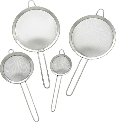 Produktbild von GRÄWE Küchensieb-Set aus Edelstahl, 4 Stück