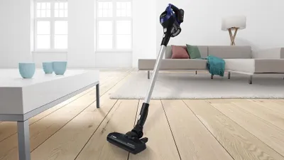 Obrázok produktu pre Bosch Serie 6 BBS611MAT - 2-in-1 stick vacuum - Beutellos - Blau - 0,3 l - Deutschland - Trocken