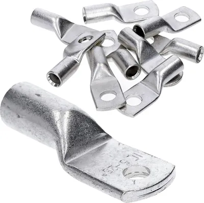 Productafbeelding van 10 stuks Kalitec HR25-5, standaard klemmen voor adereindhulsels, 25mm², M5, zonder zichtopening, gemaakt in Duitsland