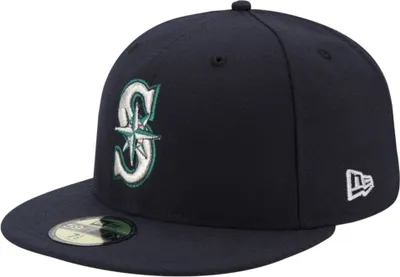 Produktbild von New Era 59Fifty Cap - AUTHENTIC Seattle Mariners navy, 7 1/4