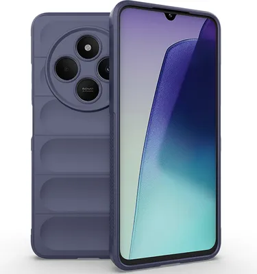 Produktbild von Hülle Xiaomi Redmi 14C / Poco C75 Handyhülle Outdoor Case Back Cover Handy Tasche Bumper in Blau