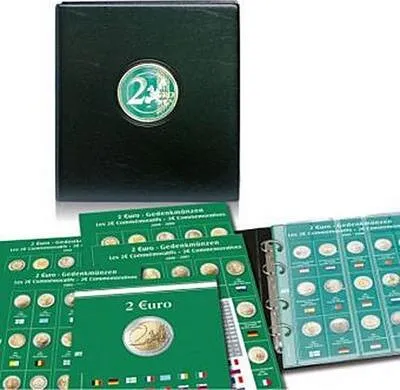 Produktbild von Euromünzensammelalbum für alle 2-Euro-Münzen, 2004 bis 2010. Bd.1